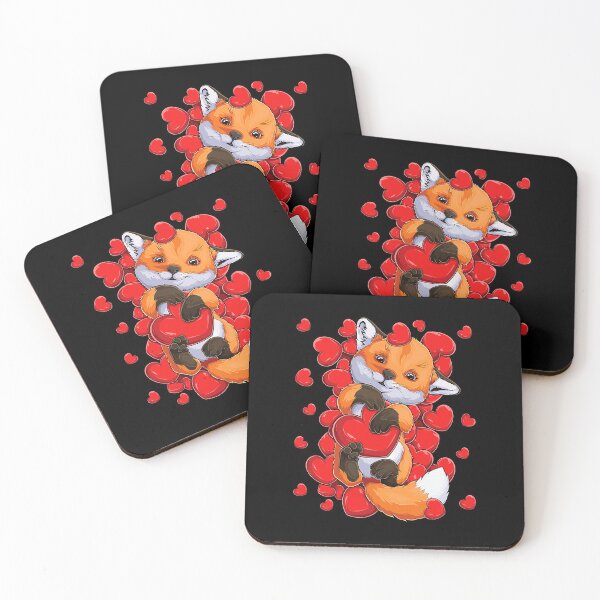 Item preview, Fox Heart Valentine's Day Girls animal Lovers designed and sold by franktimothy.
