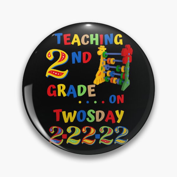 Item preview, Teaching 2nd Grade On Twosday 2 22 22 designed and sold by WanderTravels.