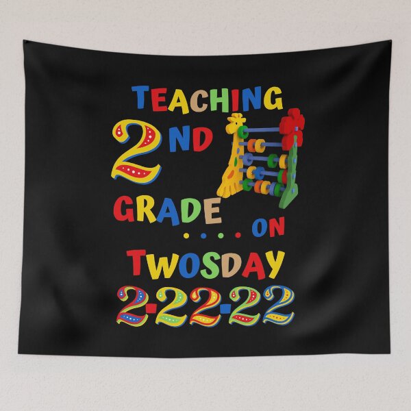 Item preview, Teaching 2nd Grade On Twosday 2 22 22 designed and sold by WanderTravels.