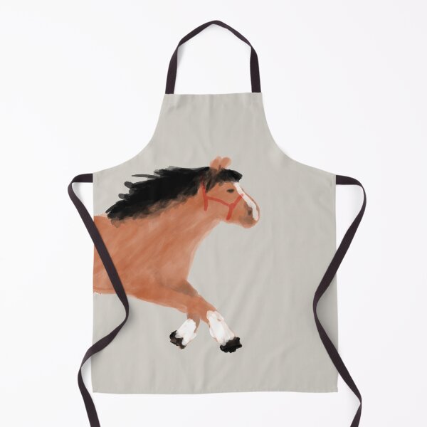 Item preview, Brown Horse Running Paint Illustration designed and sold by WASHINGMACHINE’s vacation.