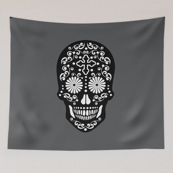 Item preview, Holy Death, Day of the Dead, mexican sugar skull   designed and sold by amid999.