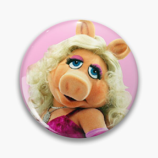 Button, badge MUPPETS - miss piggy