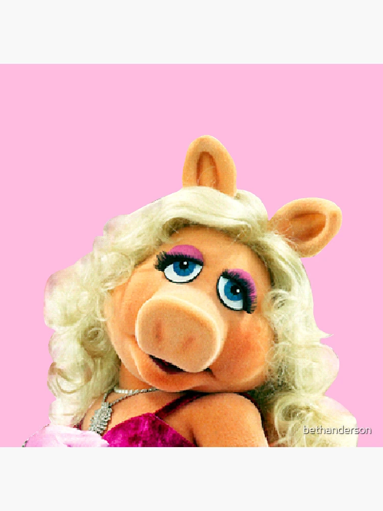 Miss Piggy Muppet 1 Photographic Print for Sale by bethanderson