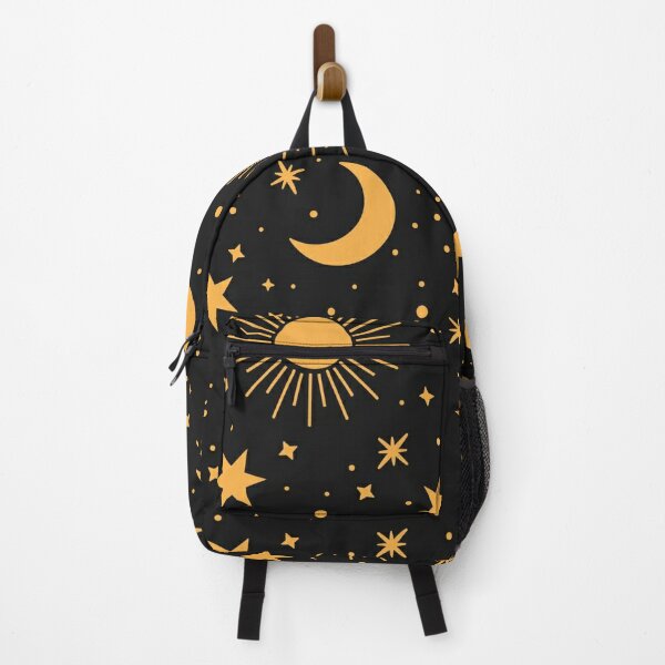 Moon and 2024 stars backpack