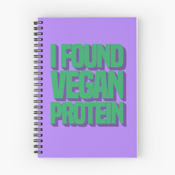 Item preview, I Found Vegan Protein designed and sold by LucumaMagazine.