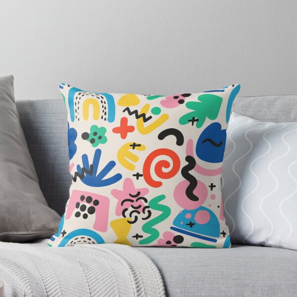 Item preview, Abstract Shapes Colorful Elements Pattern designed and sold by SpotWarehouse.