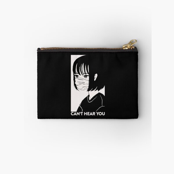 Item preview, Can't Hear You Emo Aesthetic Japanese Antisocial Anime designed and sold by FalkDania.