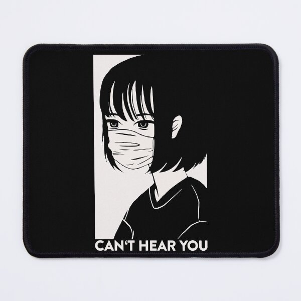 Item preview, Can't Hear You Emo Aesthetic Japanese Antisocial Anime designed and sold by FalkDania.