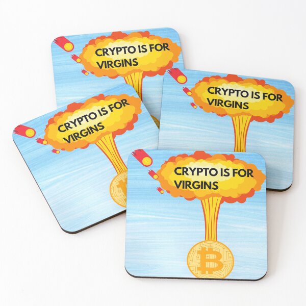 Item preview, Funny saying: Crypto is for virgins.  designed and sold by silveregale.