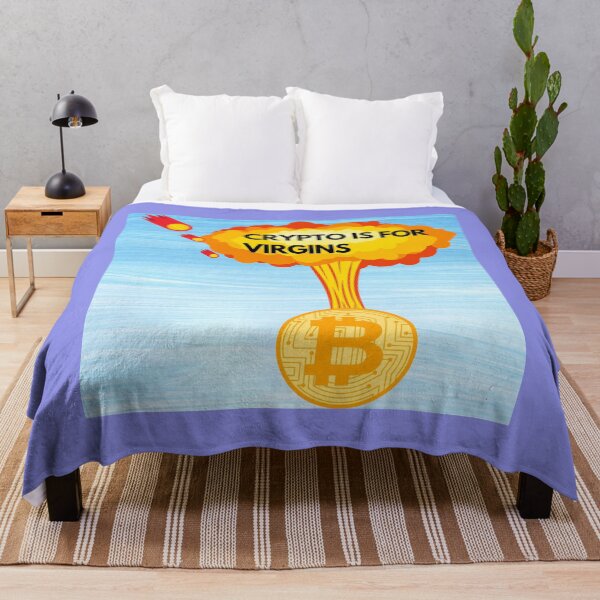 Item preview, Funny saying: Crypto is for virgins. designed and sold by silveregale.