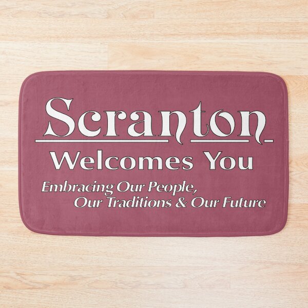 Item preview, The Scranton (Welcome Sign) designed and sold by franklinprintco.