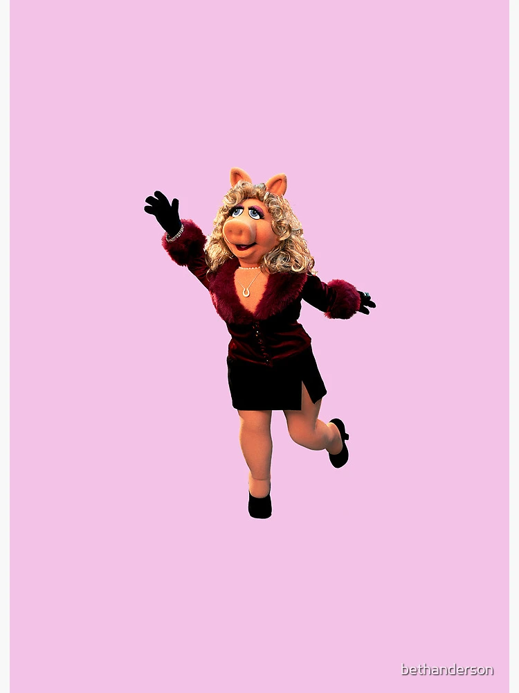 Miss Piggy Muppet 1 Photographic Print for Sale by bethanderson