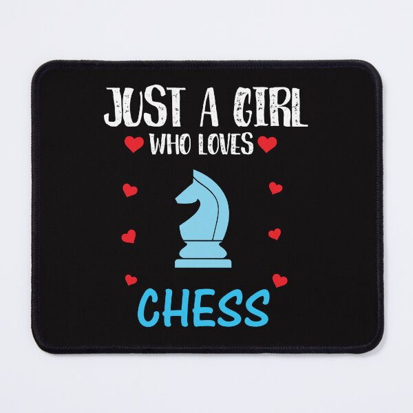 Item preview, Just a Girl Who Loves Chess Female Chess designed and sold by Timcito.