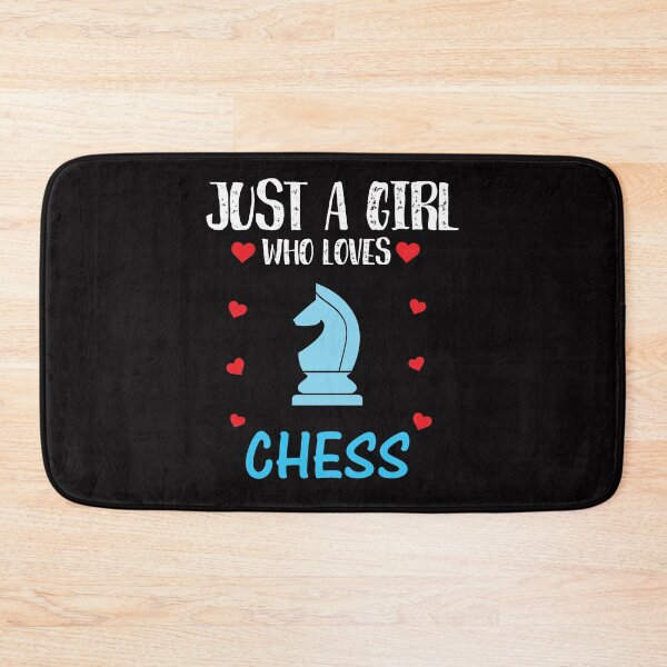 Item preview, Just a Girl Who Loves Chess Female Chess  designed and sold by Timcito.