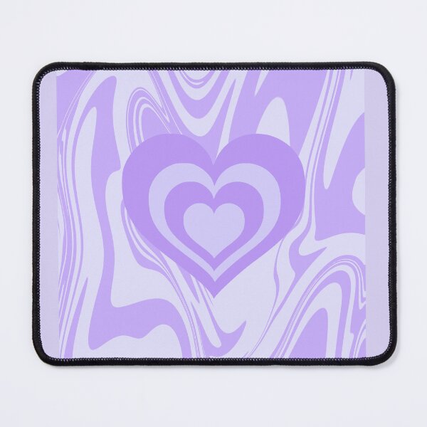 Item preview, Marble Swirl Abstract Heart Pattern in Purple designed and sold by hannahvira.