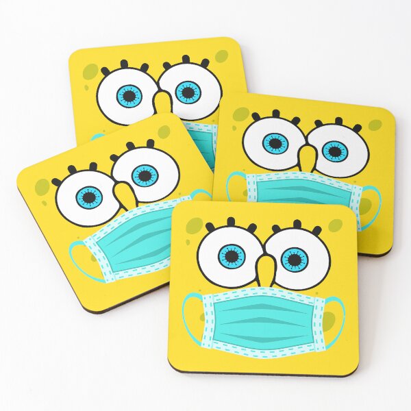 Item preview, Bob Esponja Pantalones Cuadrados Mascarilla designed and sold by darcyartsy.