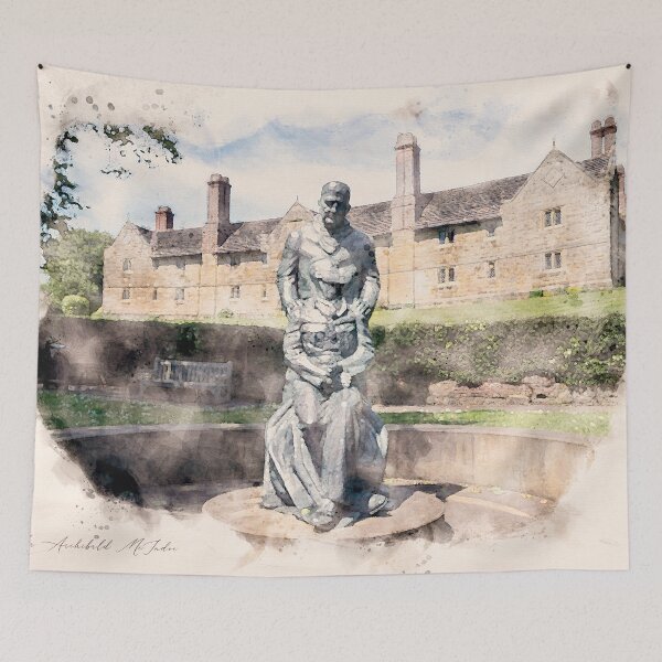 Item preview, Statue of plastic surgeon pioneer, Sir Archibald McIndoe designed and sold by SMartin.