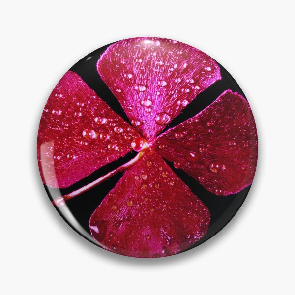Item preview, Lucky Red Four Leaf Clover designed and sold by GoPublicTeam.