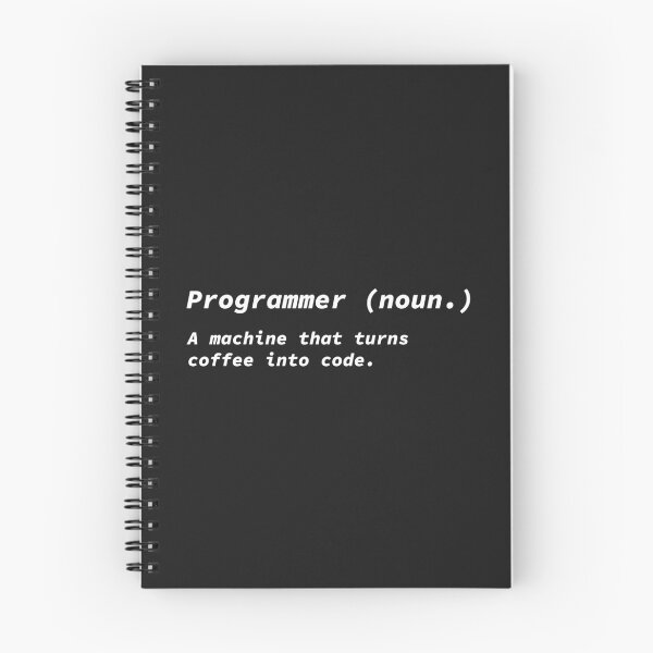 Item preview, Programmer Definition: A machine that turns coffee into code designed and sold by yoshra.