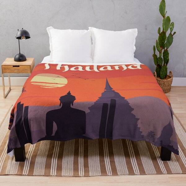 Item preview, Vintage Travel Poster - Kingdom of Thailand designed and sold by Slydell1.