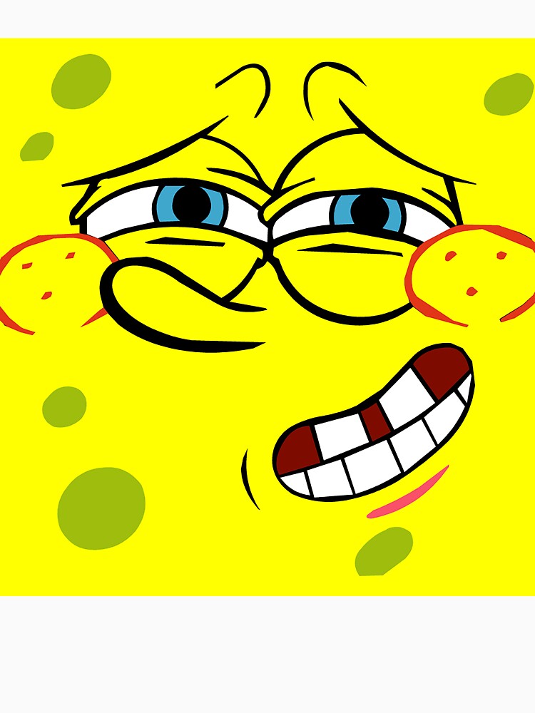 Spongebob meme face Essential T-Shirt for Sale by L1sercool