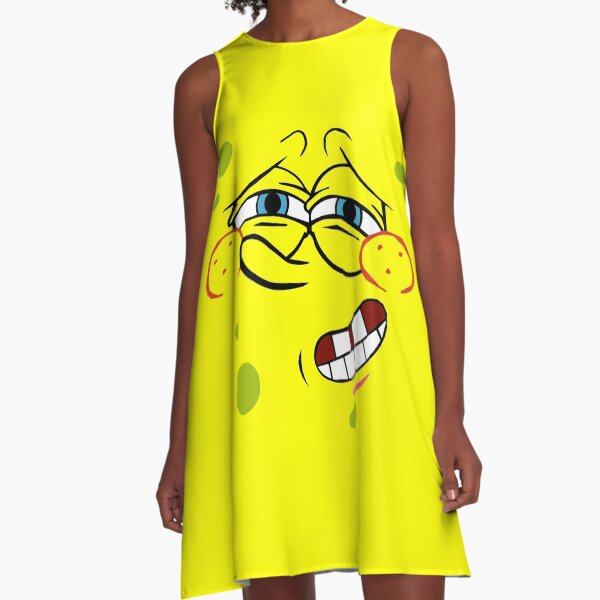 Vestido acampanado «Bob Esponja Pantalones Cuadrados Cara Sonriente» de darcyartsy | Redbubble Vestido acampanado «Bob Esponja Pantalones Cuadrados Cara Sonriente» de darcyartsy | Redbubble