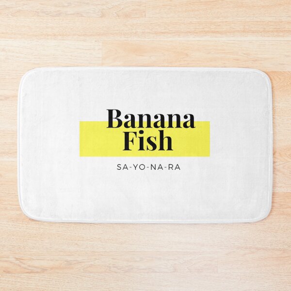 Item preview, Banana Fish Sayonara Design designed and sold by greenkishibe04.