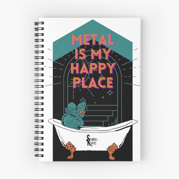 Item preview, Metal is My Happy Place designed and sold by RollingthatD20.
