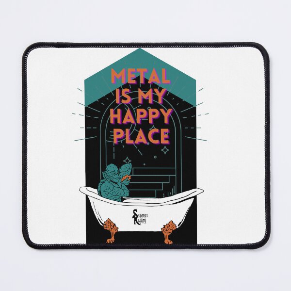 Item preview, Metal is My Happy Place designed and sold by RollingthatD20.