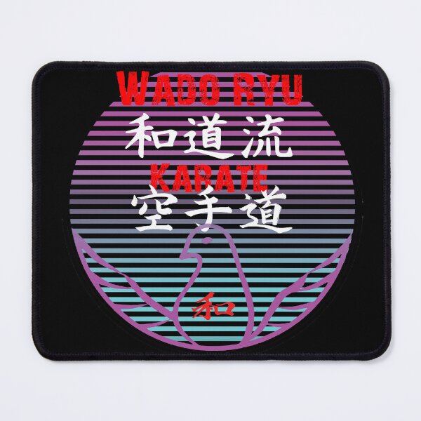 Item preview, Wado Ryu Karate Gradient Art Budo Design designed and sold by Zanshin-Art.