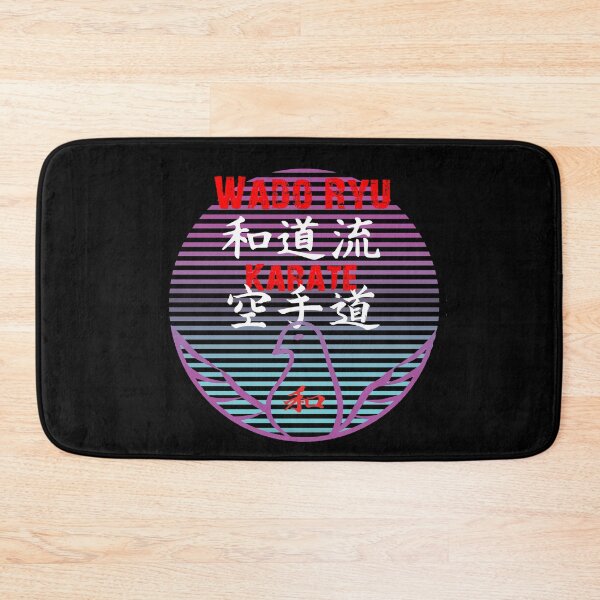Item preview, Wado Ryu Karate Gradient Art Budo Design designed and sold by Zanshin-Art.