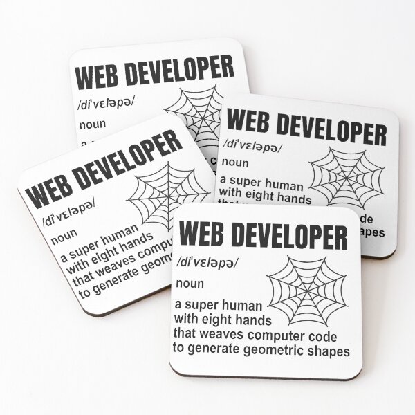 Item preview, Web Developer Dictionary Definition designed and sold by Marc  Rossmann.