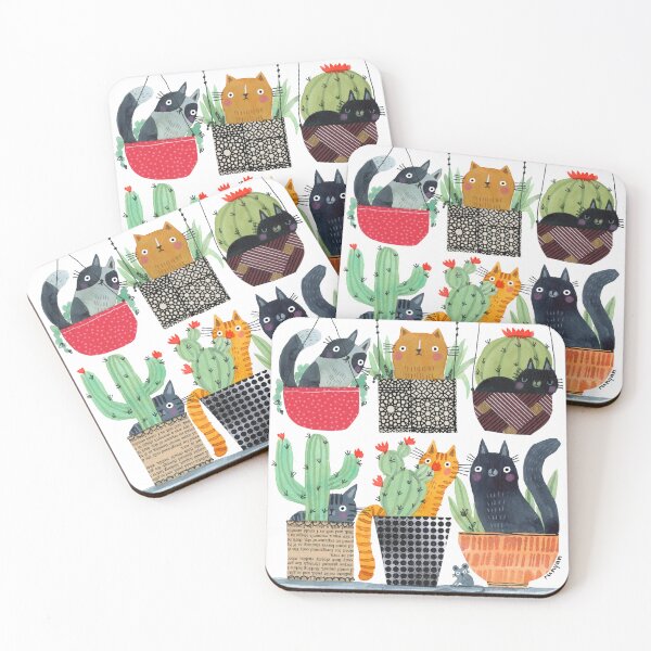 Item preview, PLANTAS DE GATO DE CASA designed and sold by Terry Runyan Creative.