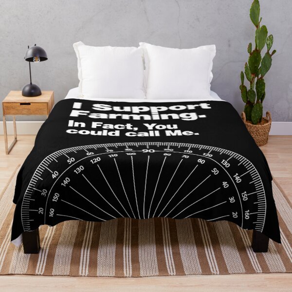 Item preview, I Support Farming - Funny Farmer Joking Math Quote designed and sold by HelloFromAja.