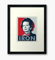 The Iron Lady Framed Print