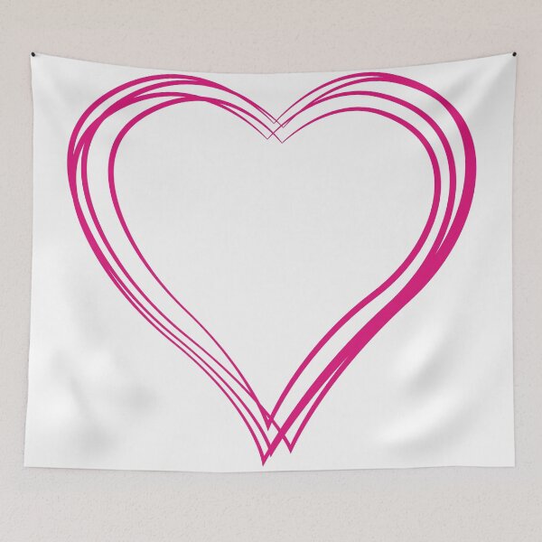Item preview, Pink heart 6 designed and sold by eleyne.