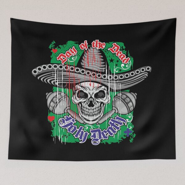 Item preview, Holy Death, Day of the Dead, mexican sugar skull    designed and sold by amid999.