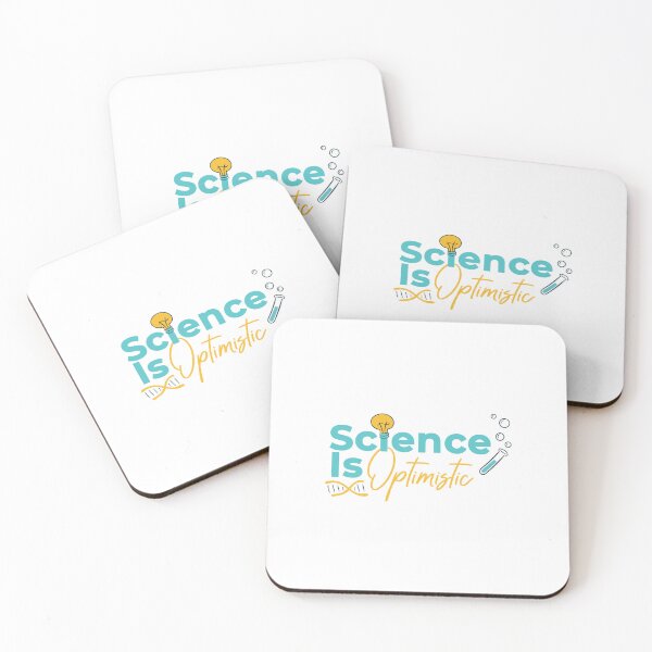 Item preview, Science Is Optimistic - Funny Science Quote designed and sold by SdForce.