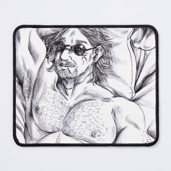 Item preview, Muscle and Grease (black and white) designed and sold by Furiarossa.