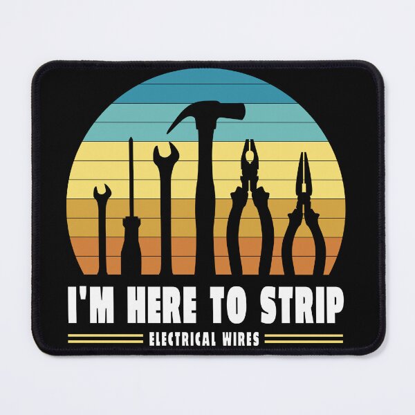 Item preview, Electrician tools retro sunset designed and sold by Cyrenaica 1949.