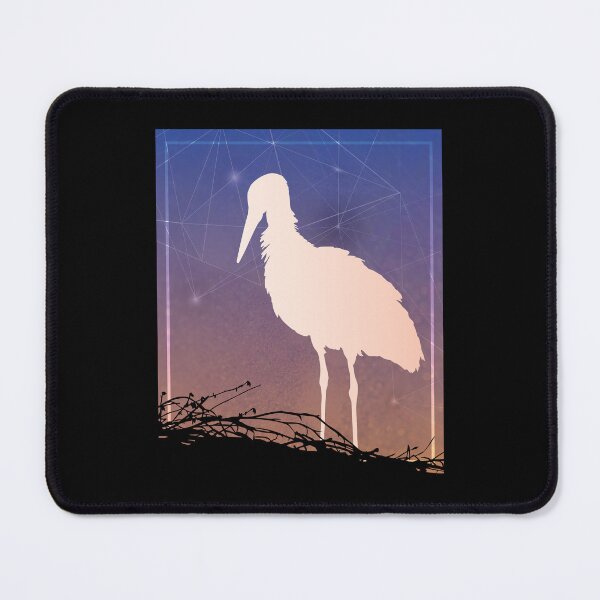 Item preview, Bird Lover Poster - Stork designed and sold by theblueofmyeye.