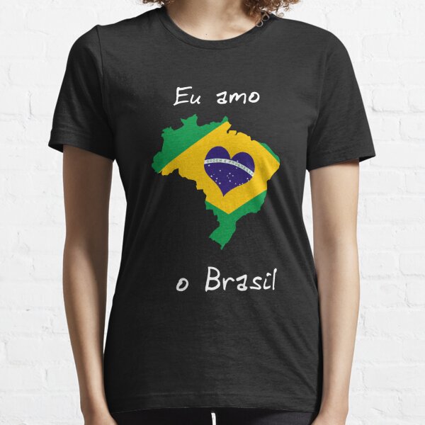 Eu Amo O Brasil Standard Unisex T-shirt