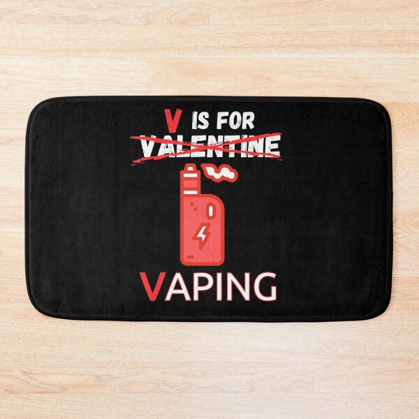 Item preview, V is for Vaping - Valentine's Day Gift designed and sold by NewHumansDesign.