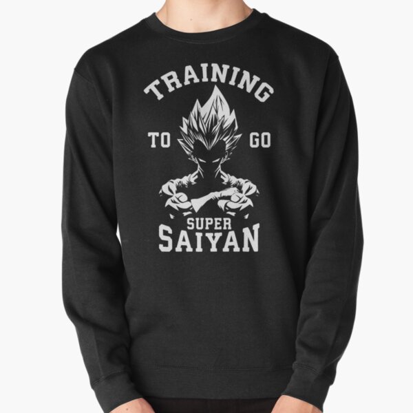 Training To Go Super Saiyan Pullover Sweatshirt