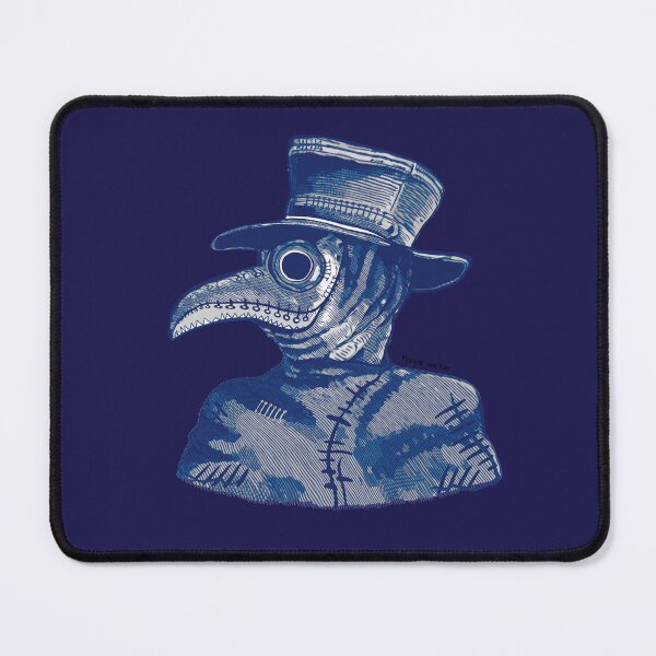 Item preview, The Plague doctor blue designed and sold by Collagedream.