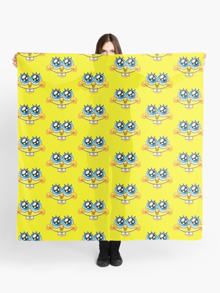 Cute SpongeBob SquarePants Face Scarf for Sale by darcyartsy