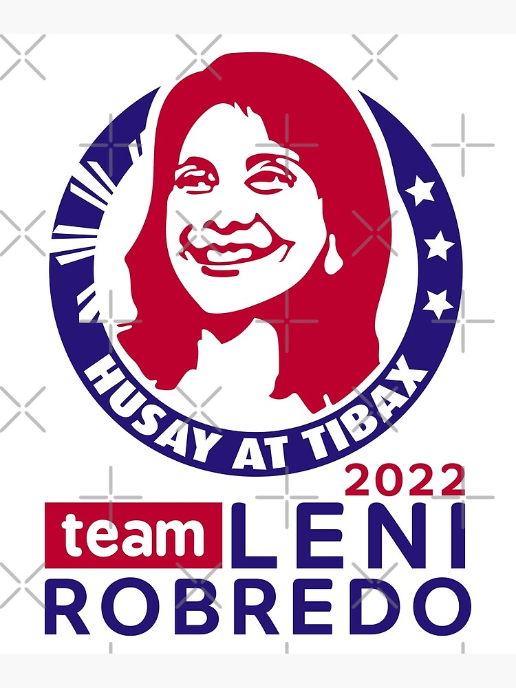 Póster «Kakampink Leni Robredo para presidente de Filipinas en 2022» de