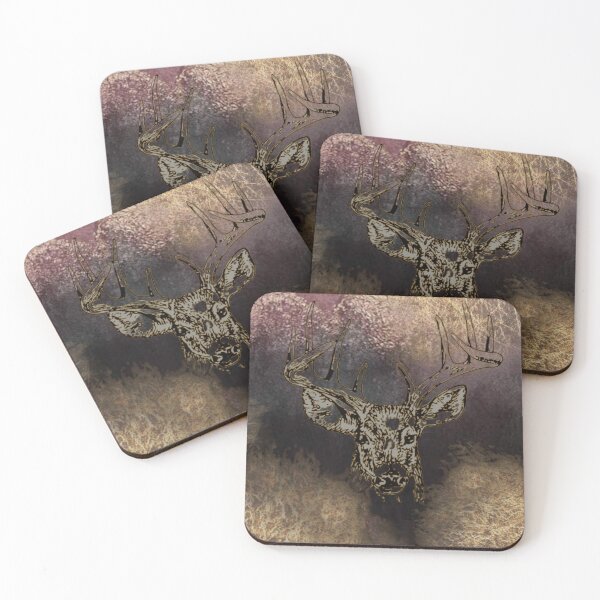Item preview, Deer, abstract design designed and sold by SandraC-Duarte.
