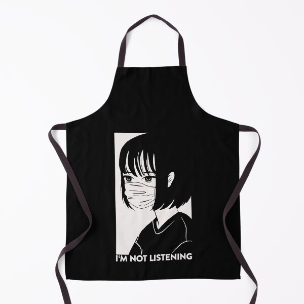 Item preview, I'm Not Listening Emo Aesthetic Japanese Antisocial Anime designed and sold by FalkDania.