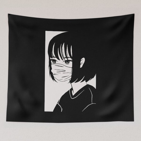 Item preview, Emo Aesthetic Japanese Antisocial Anime designed and sold by FalkDania.